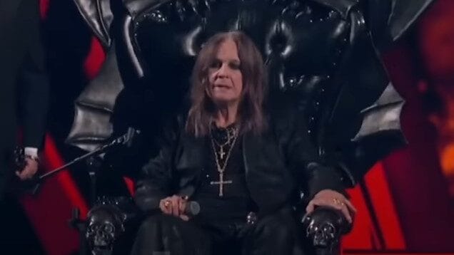 Ozzy Osbourne é incluído no Rock and Roll Hall of Fame. (Assista a apresentação)