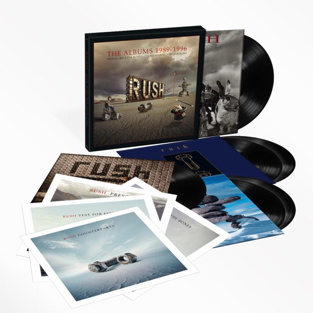 Rush lançará ‘The Albuns: 1989-1996’ caixa de seis LPs Atlantic Years