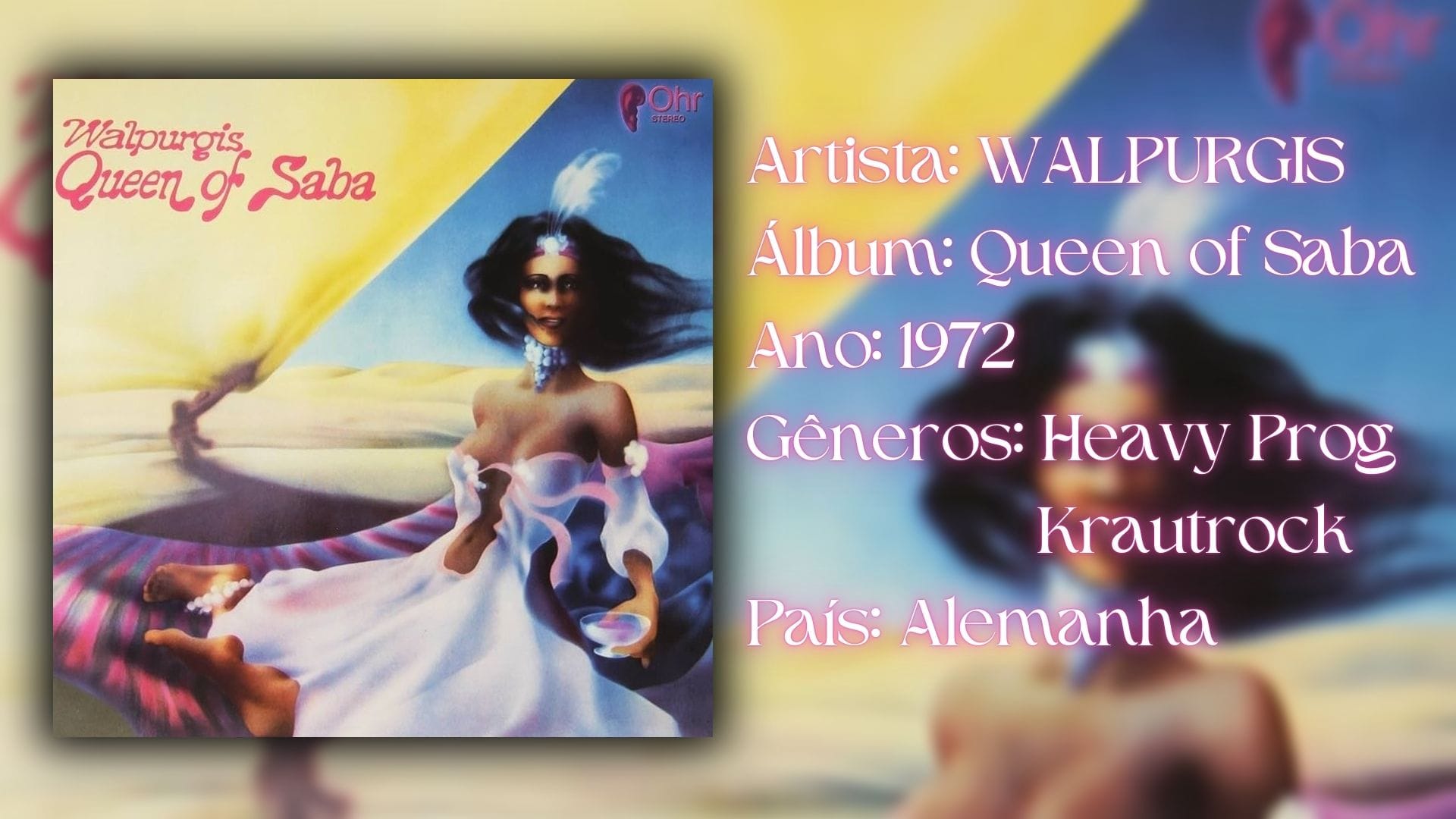 Rock Rarity apresenta: Walpurgis, disco único desta banda alemã