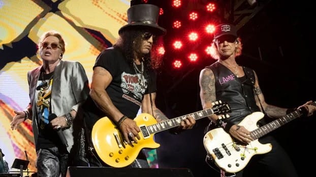 Guns N’ Roses anuncia turnê 2026 com Public Enemy e Black Crowes