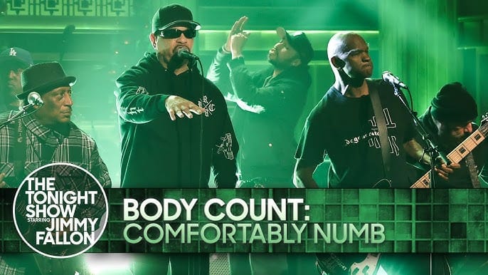 Veja o Body Count tocar Comfortably Numb no programa de Jimmy Fallon