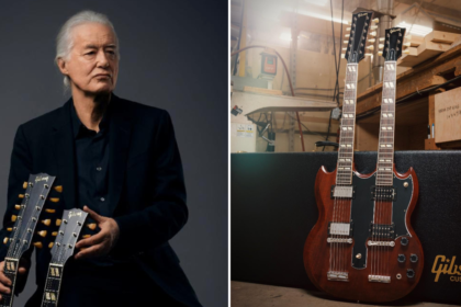 Jimmy Page e Gibson recriam a icônica EDS-1275 Doubleneck de 1969
