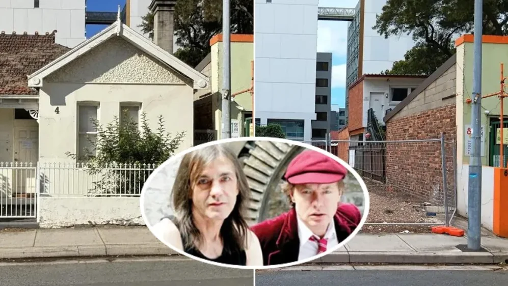 Casa de infância dos irmãos Young, do AC/DC, é demolida por engano por construtora