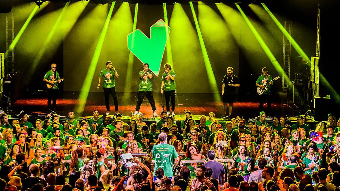 Monobloco faz o esquenta para o Carnaval dia 25 de janeiro, na Audio