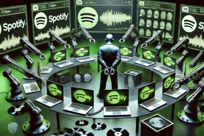 Prisão por falsificação de músicas e uso de bots no Spotify