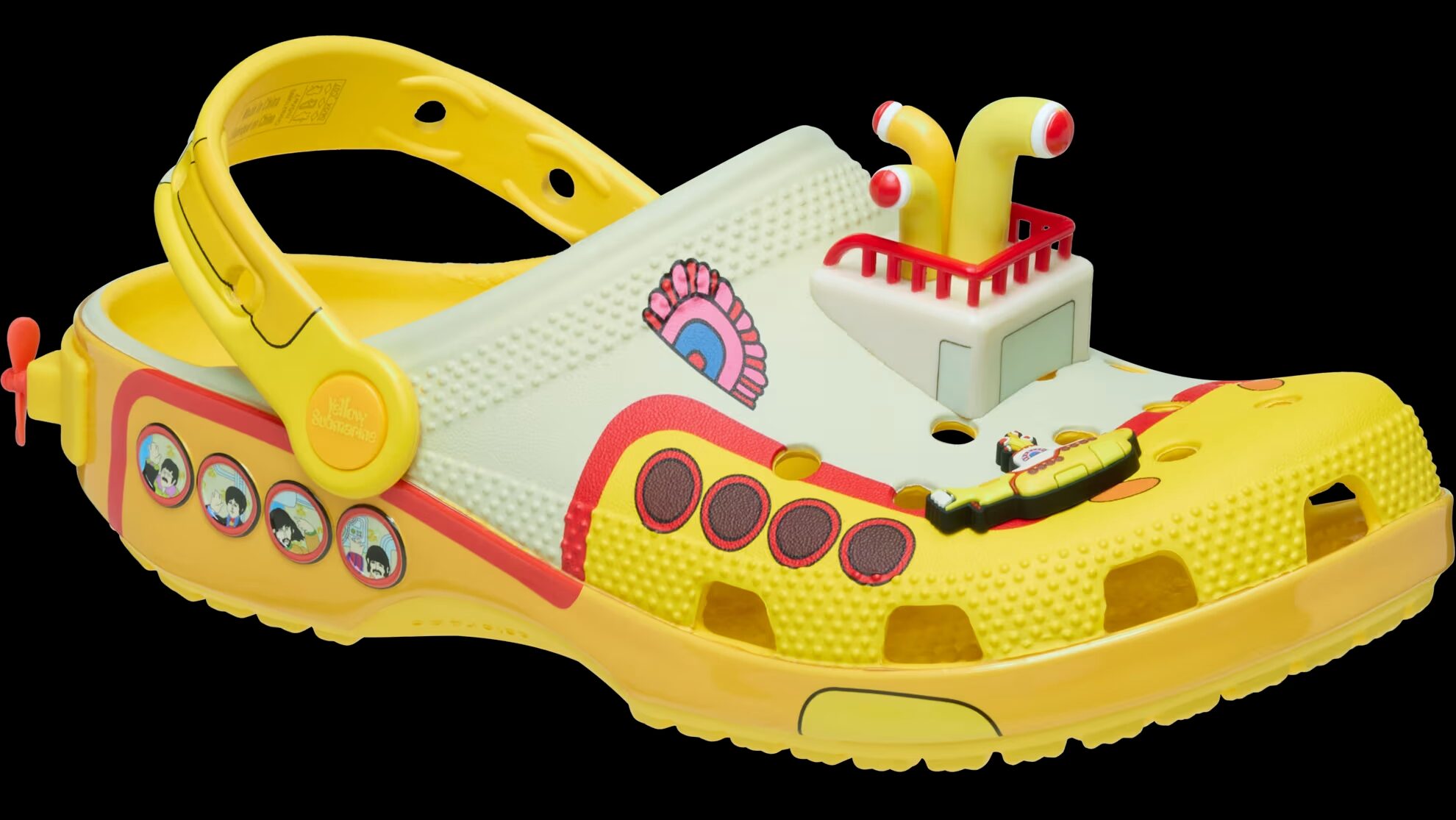 Crocs lança coleção inspirada em “Yellow Submarine” dos Beatles