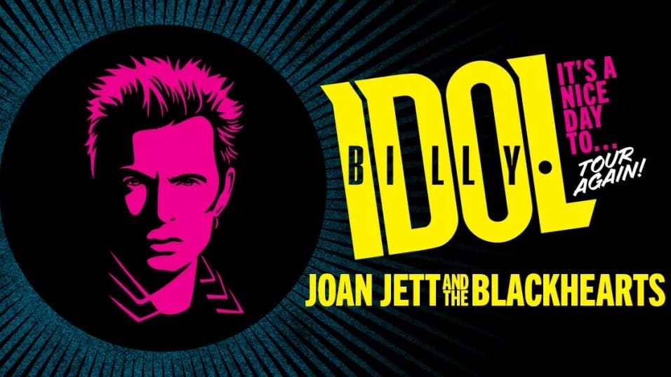 Billy Idol anuncia turnê norte-americana em 2025 com Joan Jett