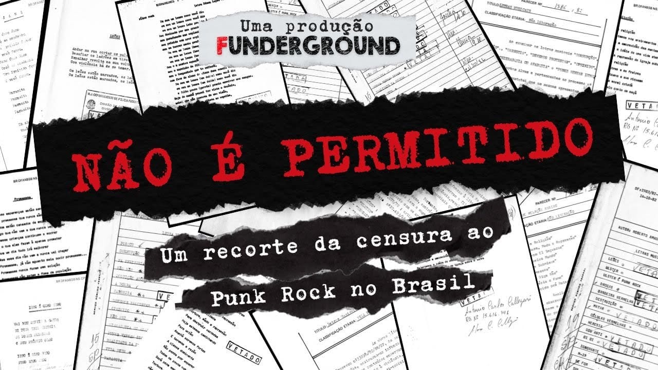 Documentário “Não é Permitido: um recorte da censura ao Punk Rock no Brasil” já pode ser visto no Youtube