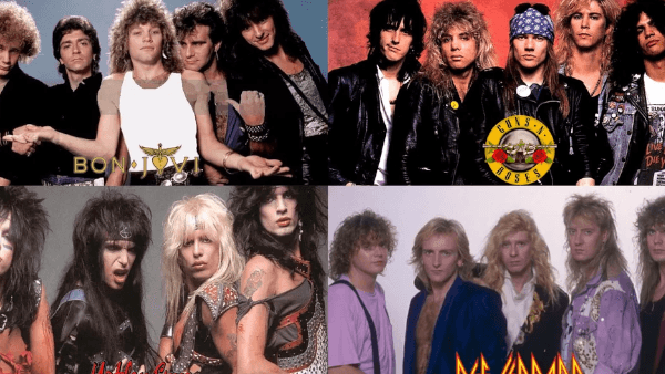 Top 15 cantores de Hair Metal