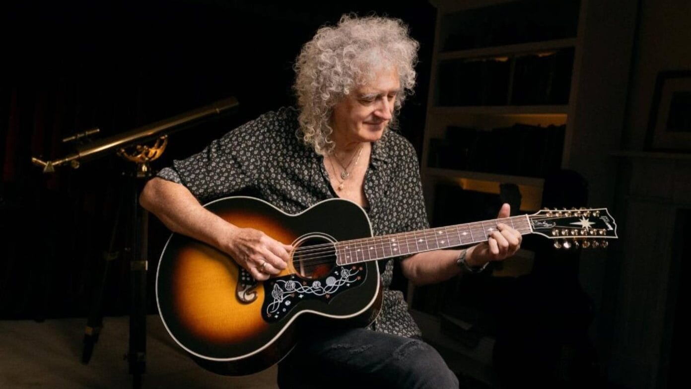 Brian May e Gibson lançam guitarra acústica de 12 cordas em edição limitada