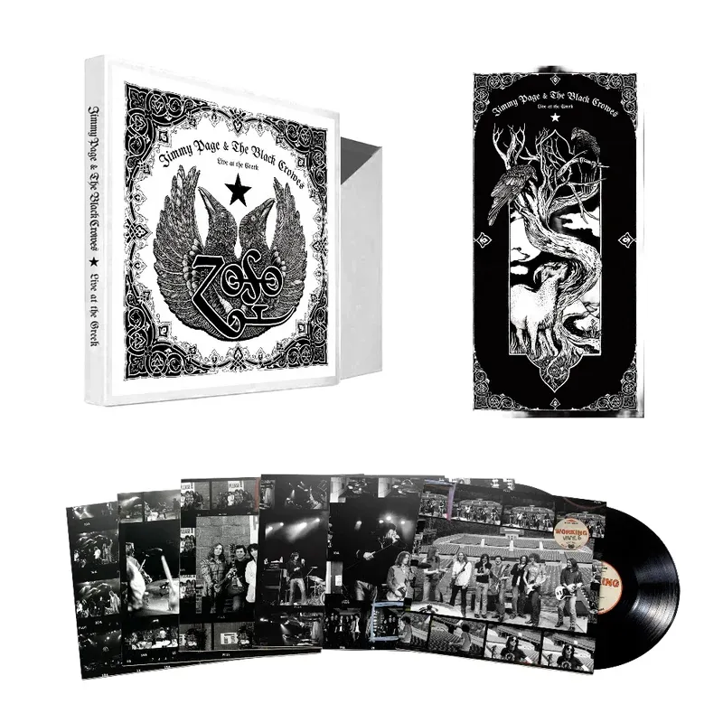 Jimmy Page e The Black Crowes relançam “Live at the Greek” em edição comemorativa de 25 anos