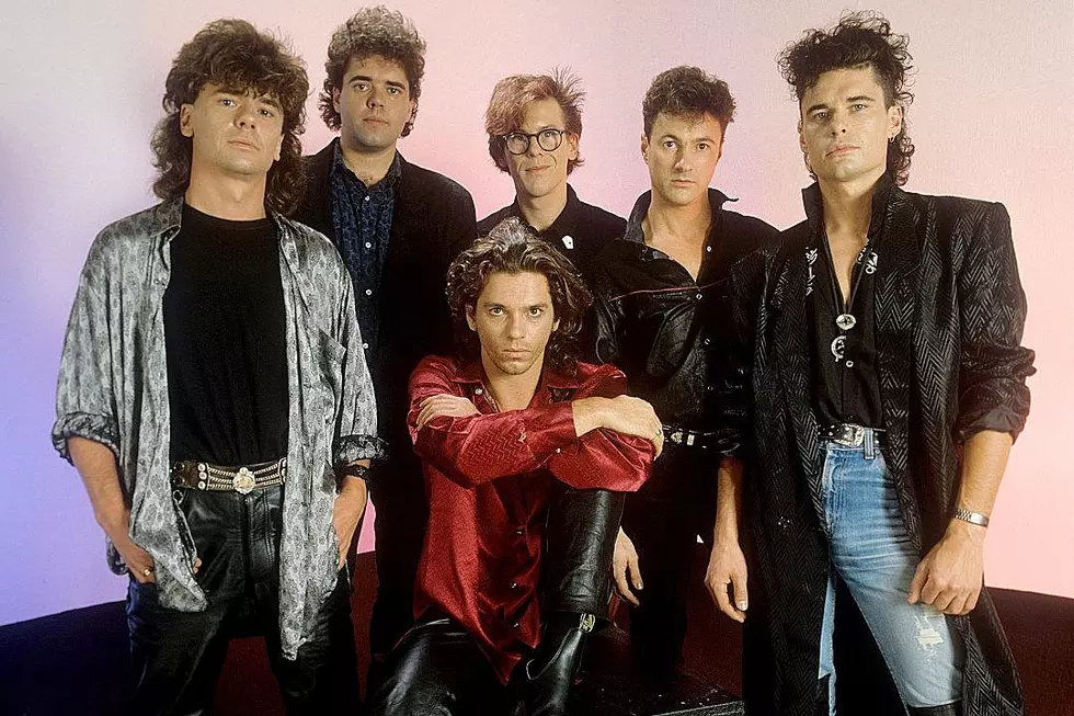 Foto: INXS. Crédito: Arquivo Hulton, Getty Images.