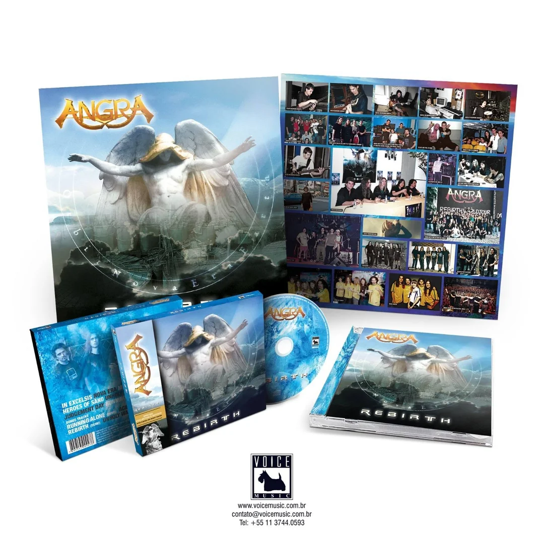 Angra relança “Rebirth” em edição especial com bônus inéditos