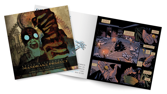 Bruce Dickinson, do Iron Maiden, lança graphic novel “The Mandrake Project: Year One”