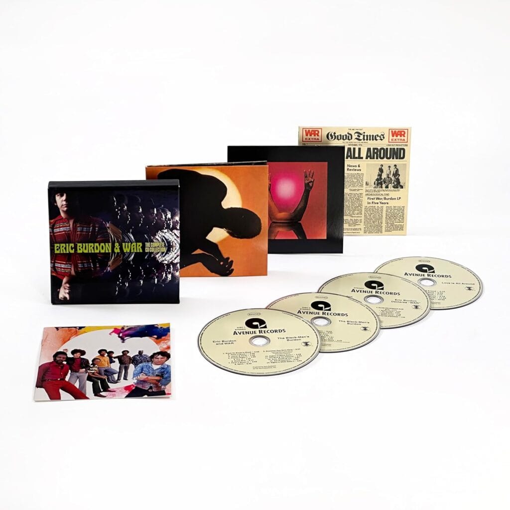 Eric Burdon & War: Coleção completa celebra fase histórica da música funk