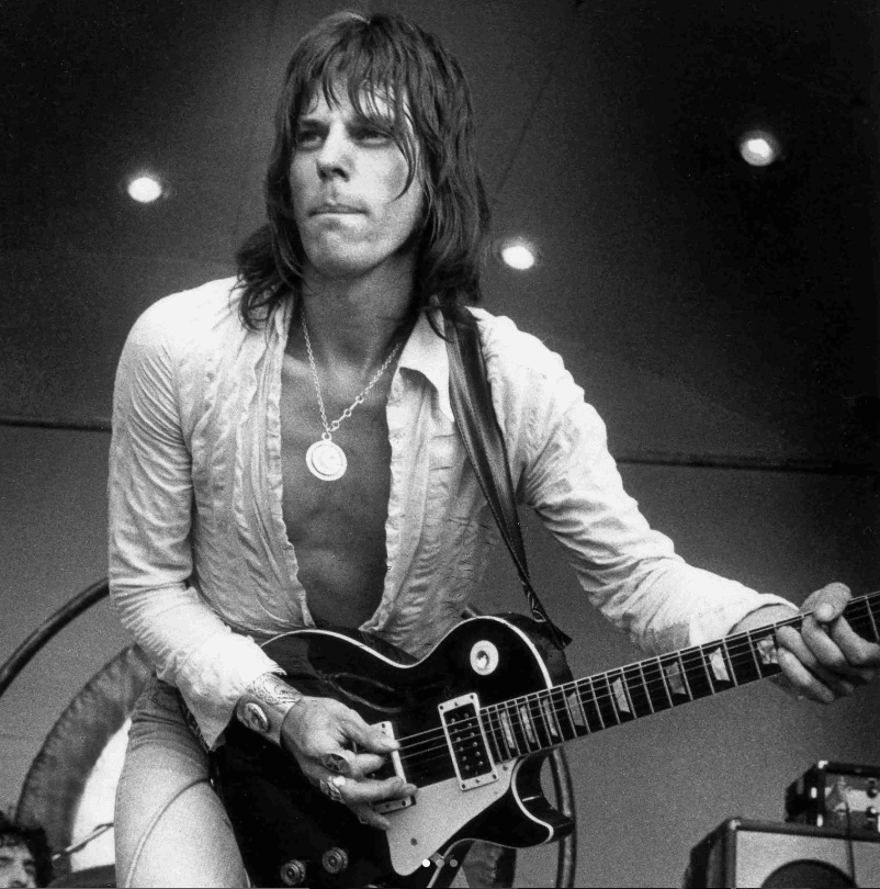 Jeff Beck. Crédito: Barrie Wentzell (@jeffbeckofficial)