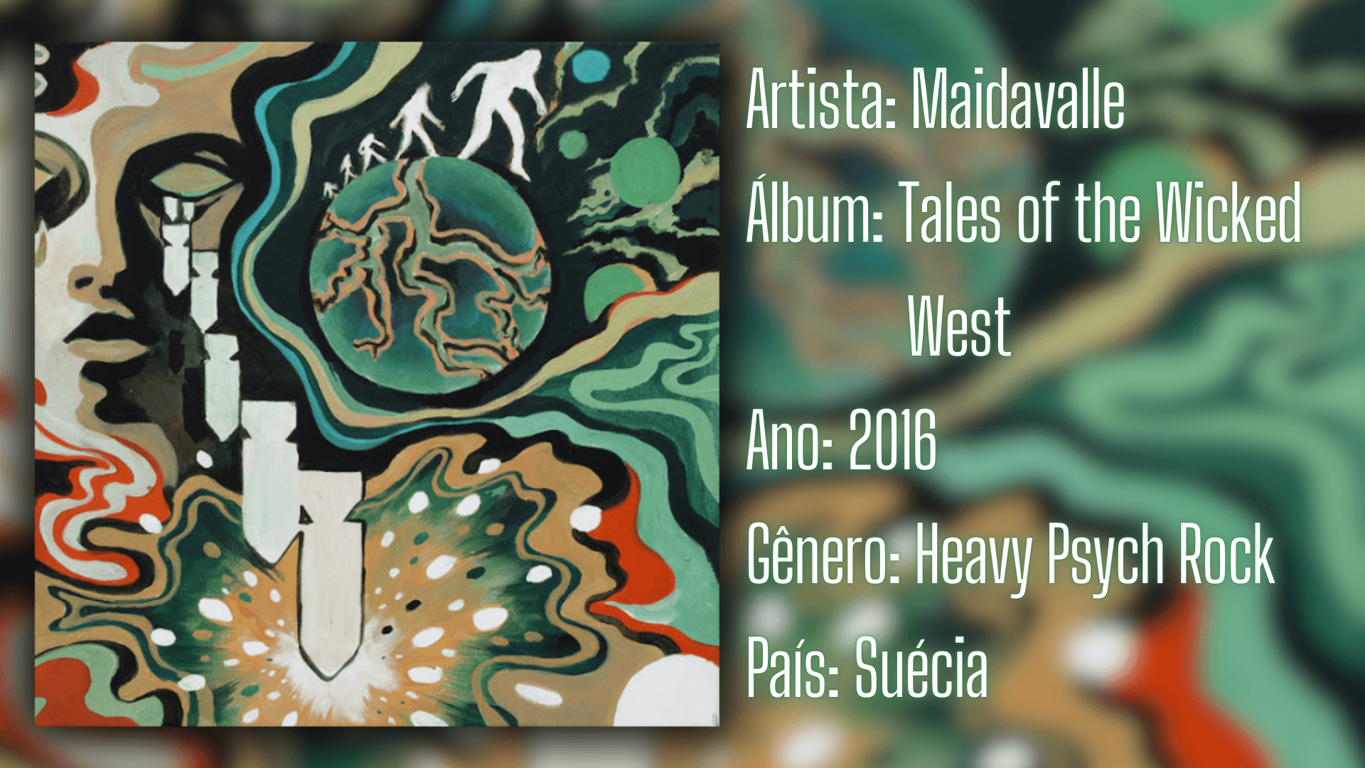 Rock Rarity apresenta: Maidavale, psych rock sueco