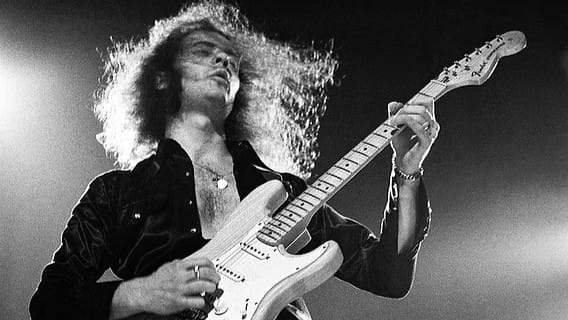 Ritchie Blackmore. Crédito: Reprodução.
