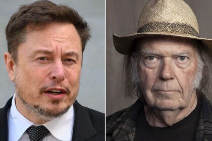 Neil Young apresenta nova música com crítica a Elon Musk em show beneficente