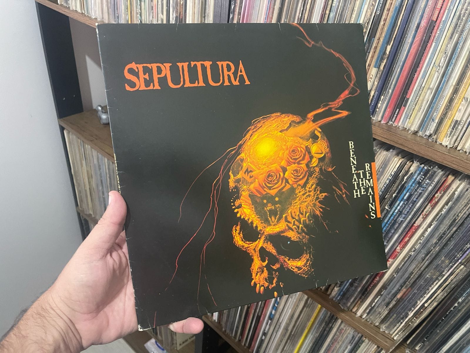Sepultura – Beneath the Remains. Acervo Pessoal