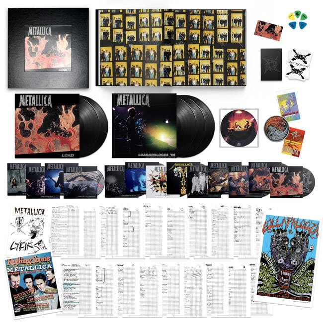 Metallica prepara relançamento de “Load” com box set repleto de raridades