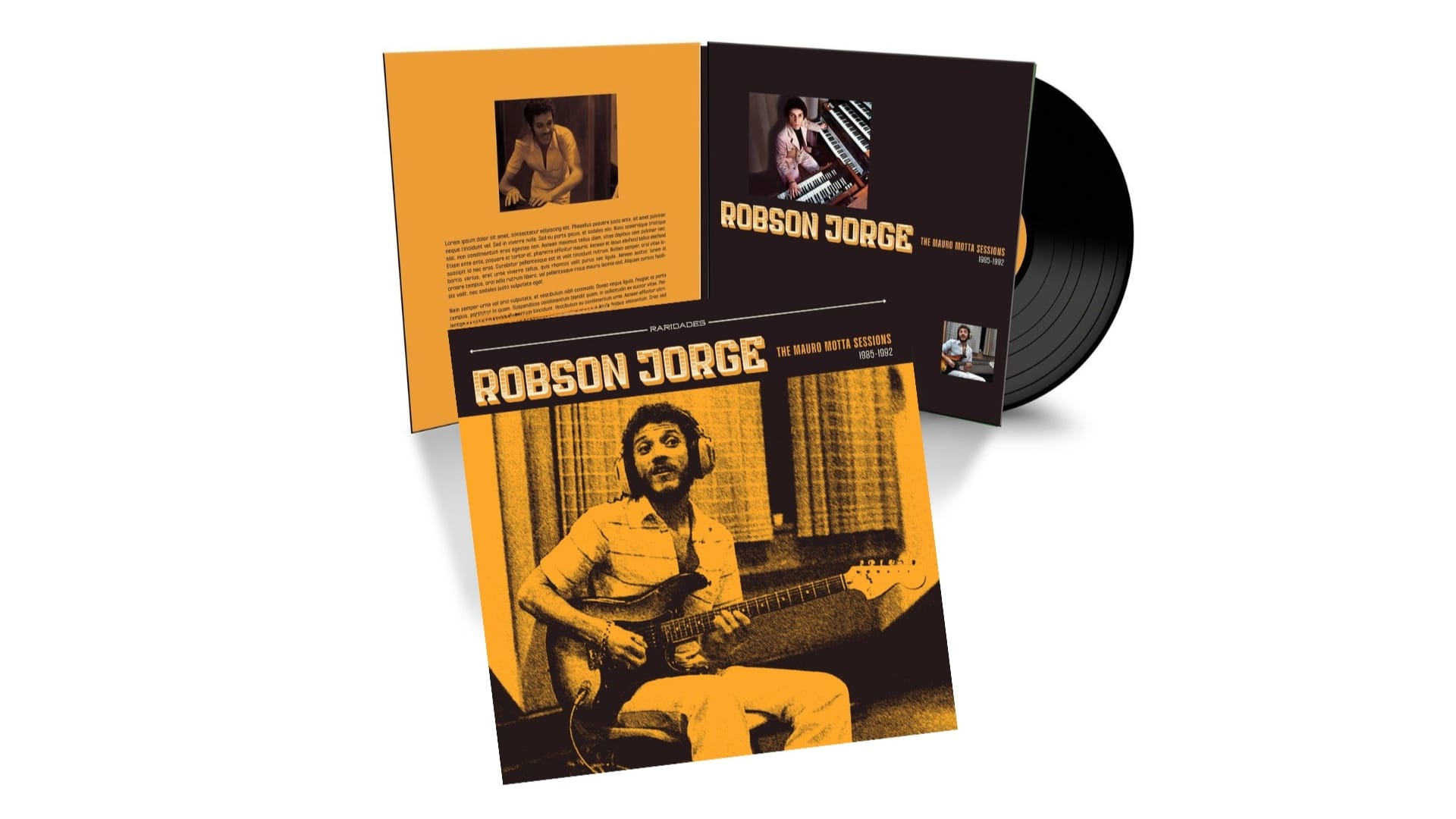 Novo LP reúne últimos registros de Robson Jorge em parceria com Mauro Motta