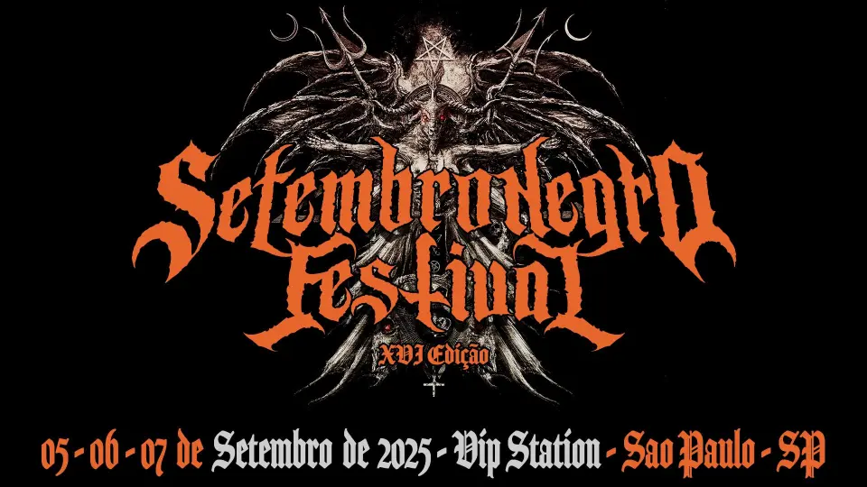Setembro Negro confirma retorno em 2025 com Triptykon, Watain, Candlemass e mais