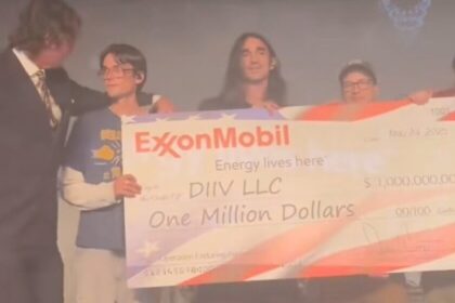 DIIV Recebe cheque milionário da ExxonMobil em palco de Los Angeles