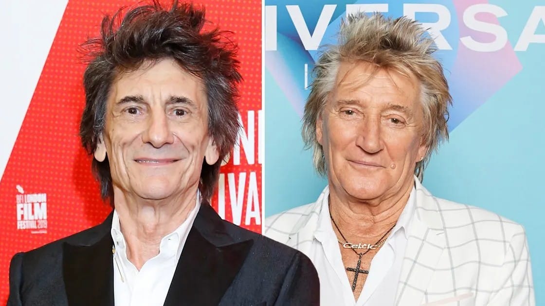 Rod Stewart confirma participação de Ronnie Wood no show do Glastonbury 2025