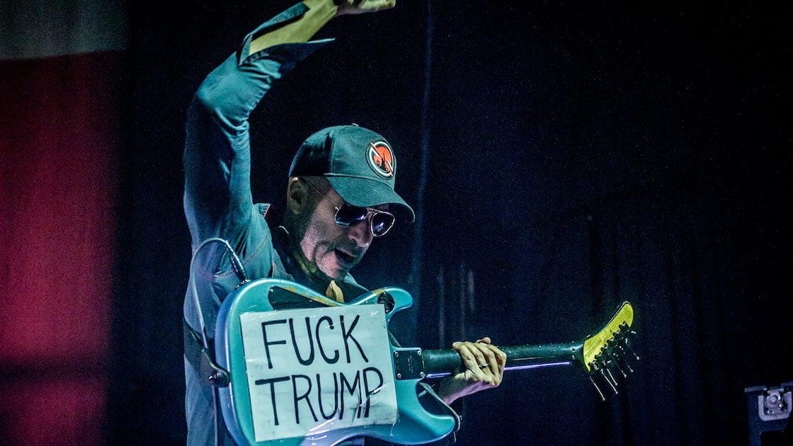 Tom Morello apoia Bruce Springsteen em crítica pública a Donald Trump
