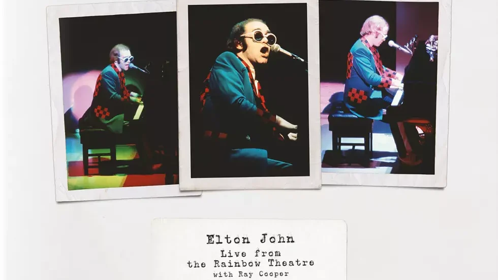 Show histórico de Elton John com Ray Cooper será lançado em CD, vinil e formato digital