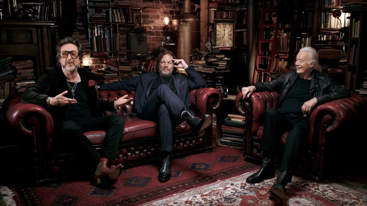 Jimmy Page revisita gravações com Black Crowes em documentário sobre álbum ao vivo