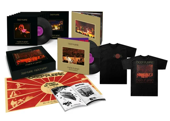 Deep Purple lança edição super deluxe de “Made in Japan”