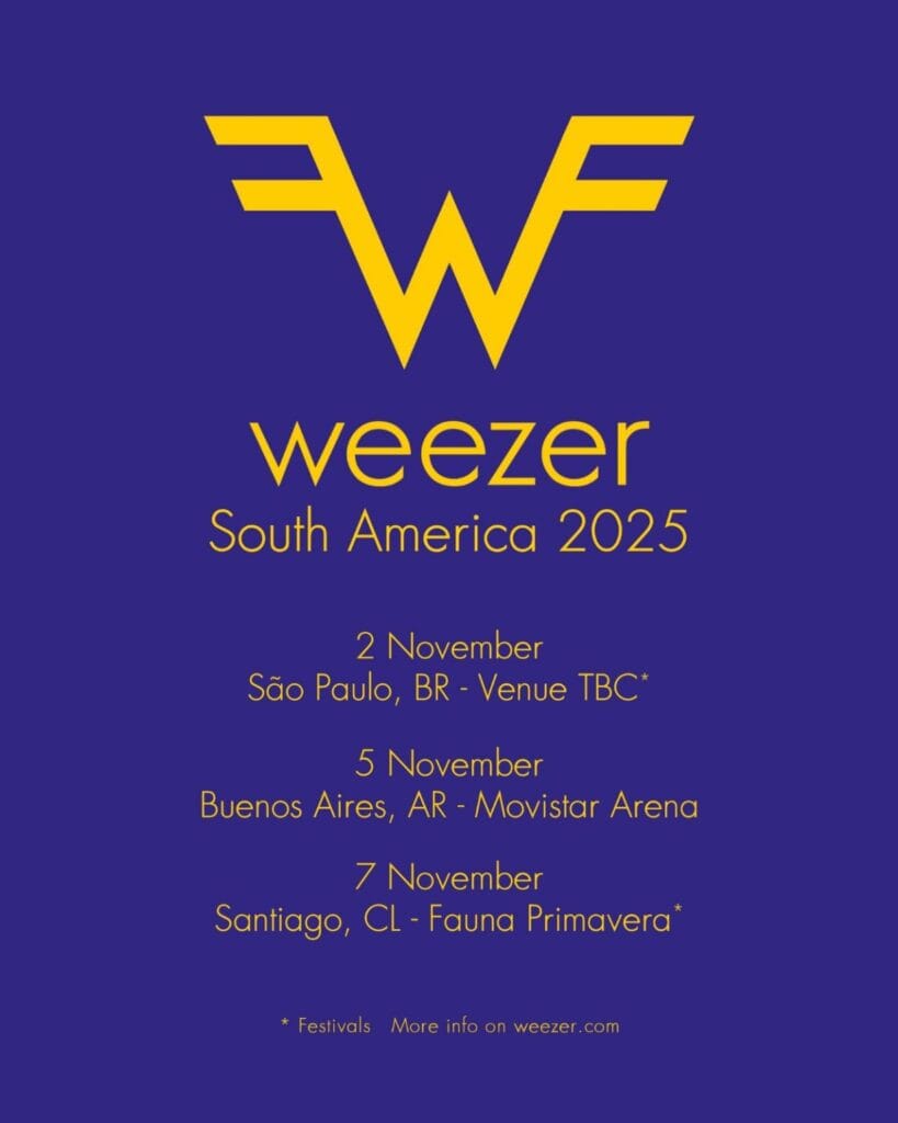 Fauna Primavera 2025 anuncia line-up com Massive Attack, Weezer e rumores de turnês sul-americanas
