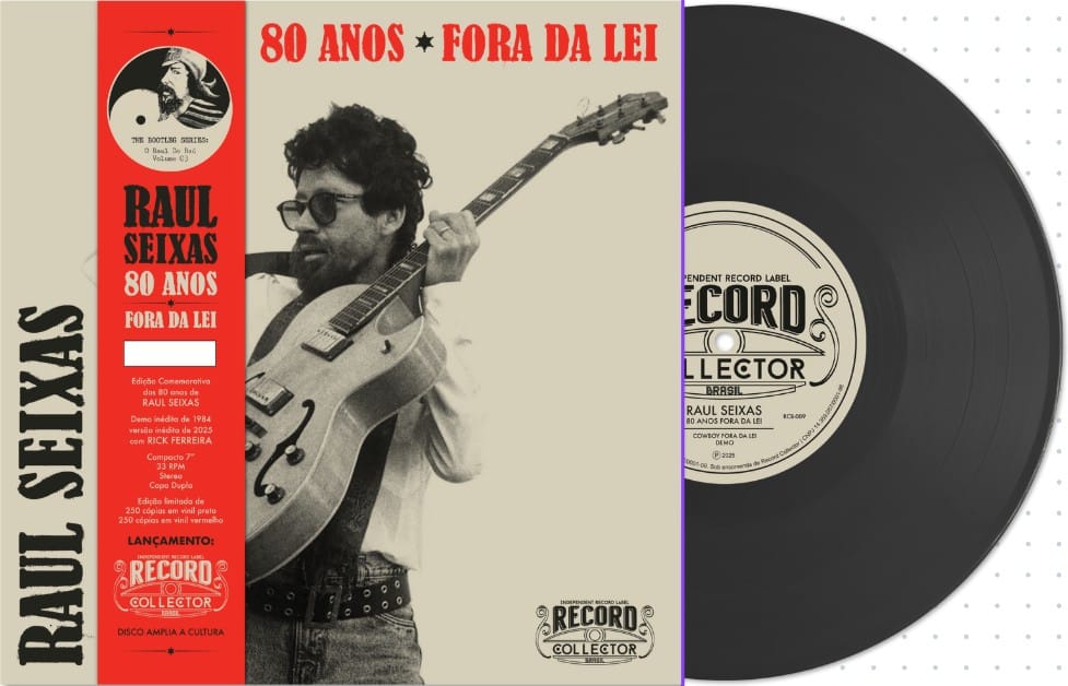Gravação inédita de “Cowboy fora da lei” resgata a fase final de Raul Seixas