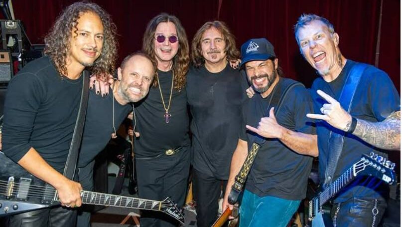 Metallica presta homenagem a Ozzy Osbourne