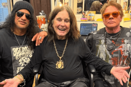 Ozzy Osbourne encontra Axl Rose no show final do Black Sabbath