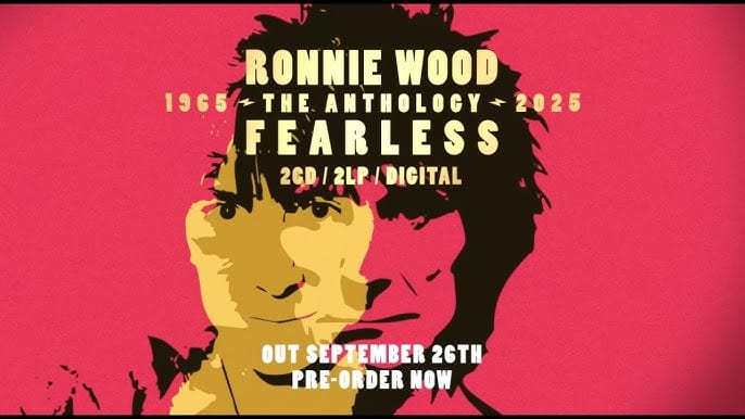 Ron Wood lança antologia que cobre seis décadas de música