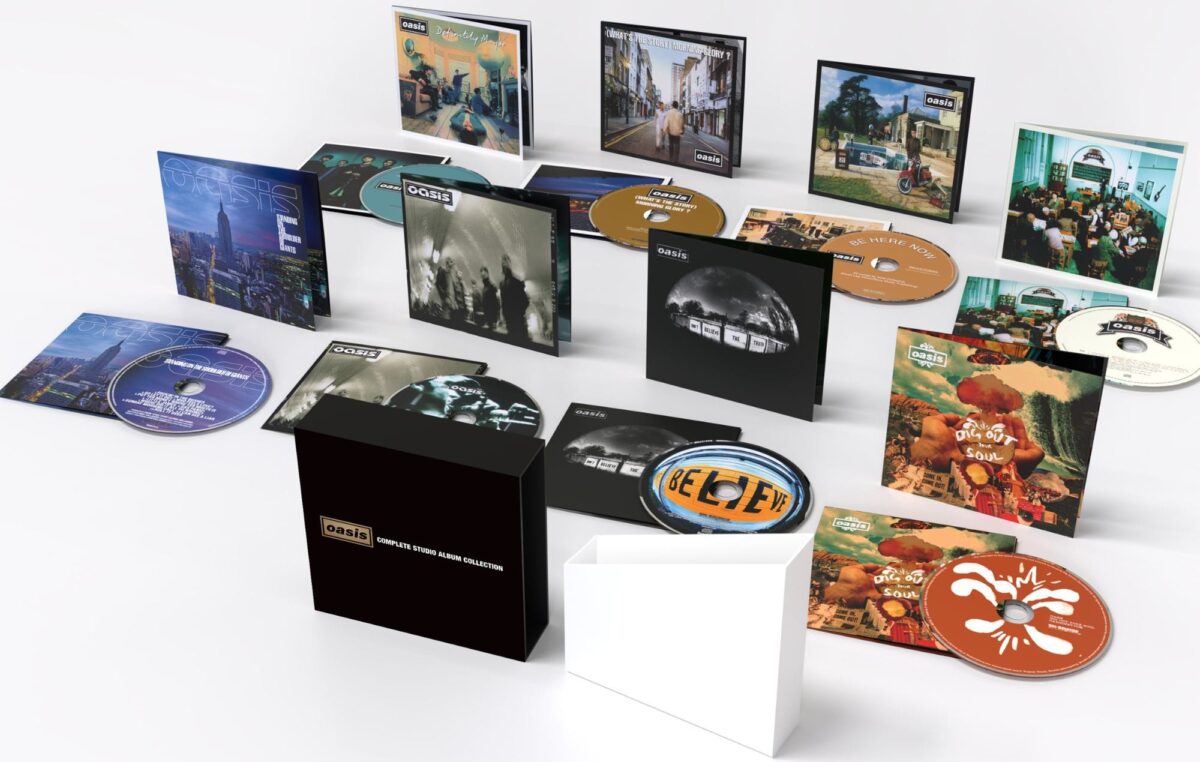 Oasis relança discografia completa em box set de CD e vinil durante turnê de reunião