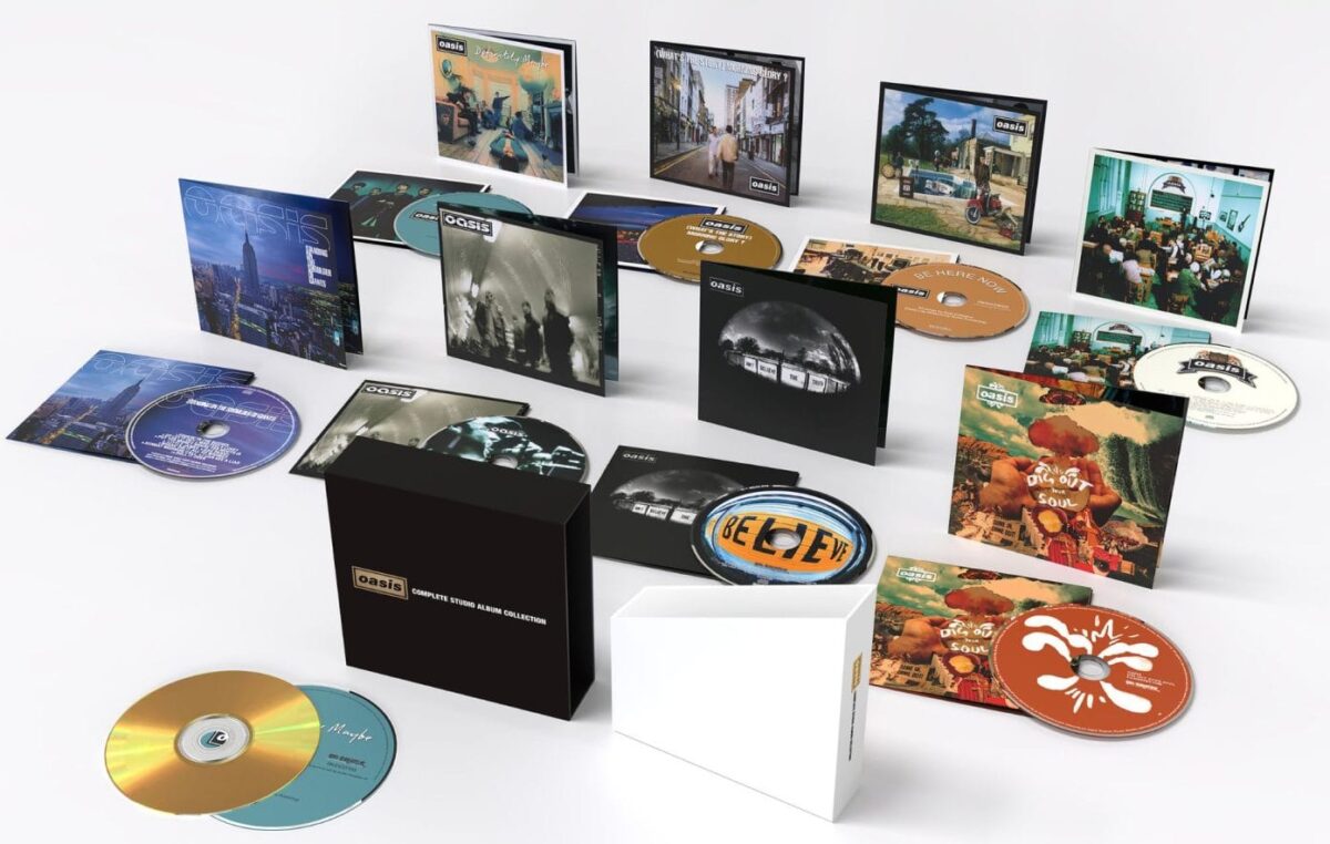 Oasis relança discografia completa em box set de CD e vinil durante turnê de reunião