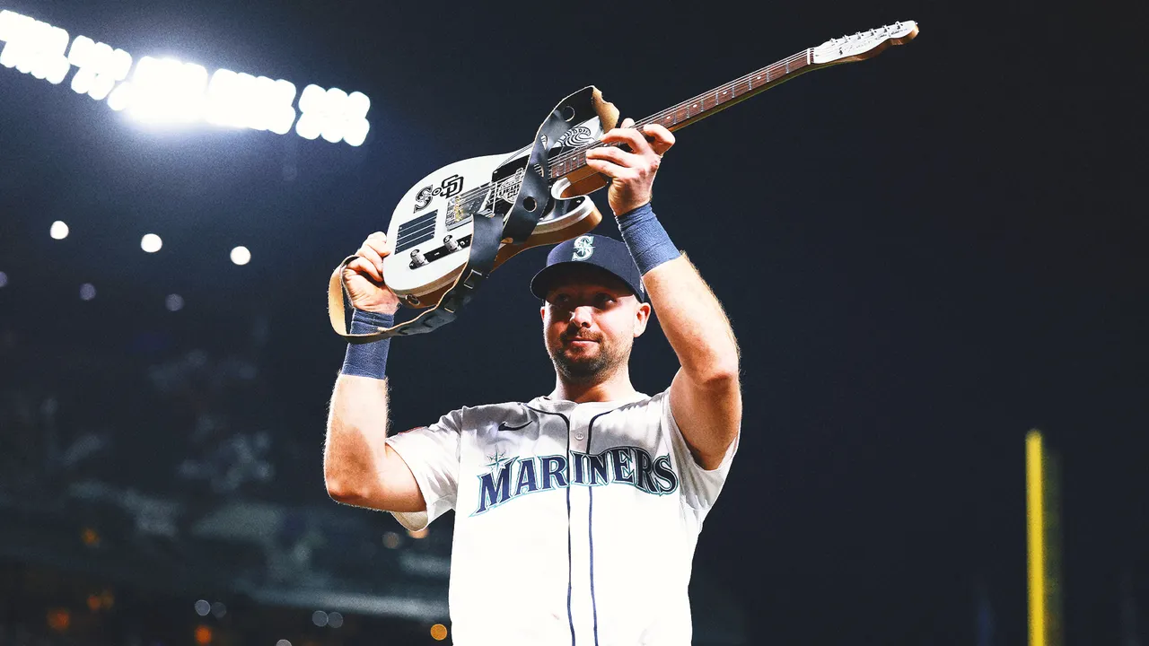 Vedder Cup: guitarra-troféu de Vedder une Padres e Mariners