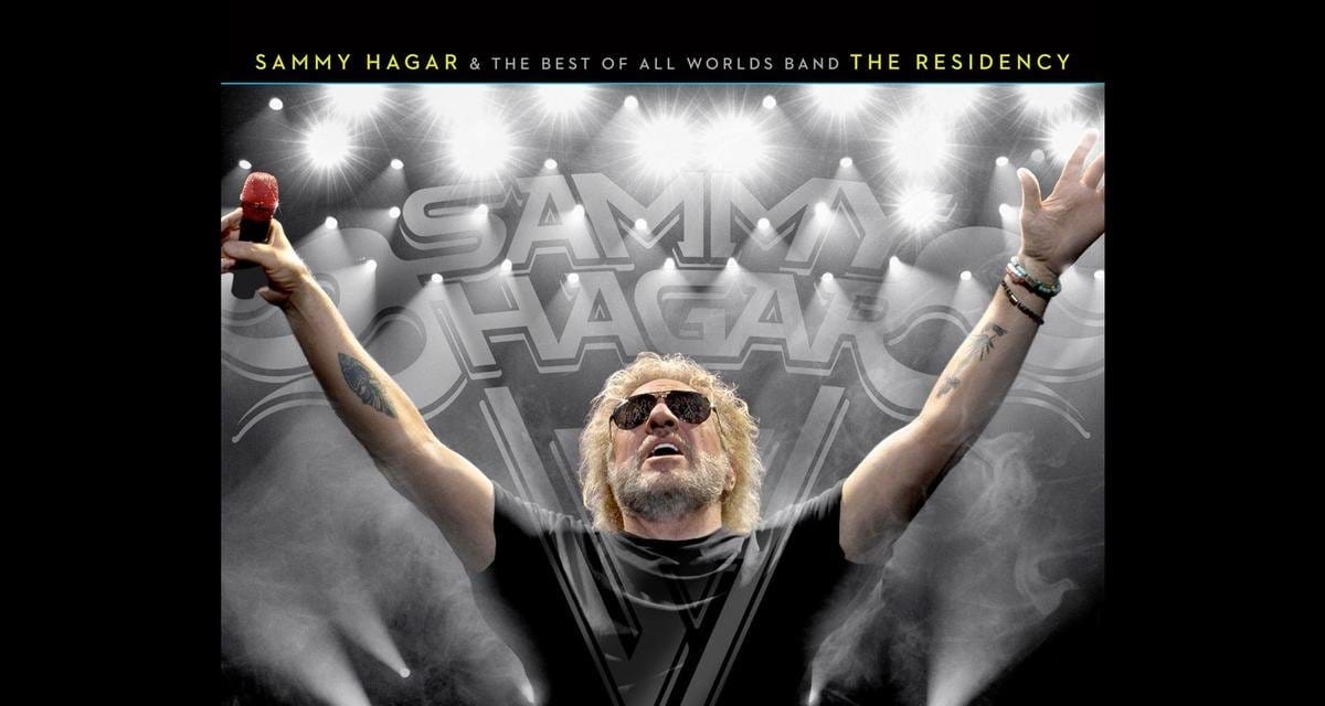 Sammy Hagar lança ‘The Residency’, disco ao vivo de tributo