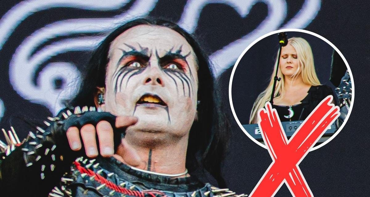Cradle of Filth: tecladista abandona turnê na América