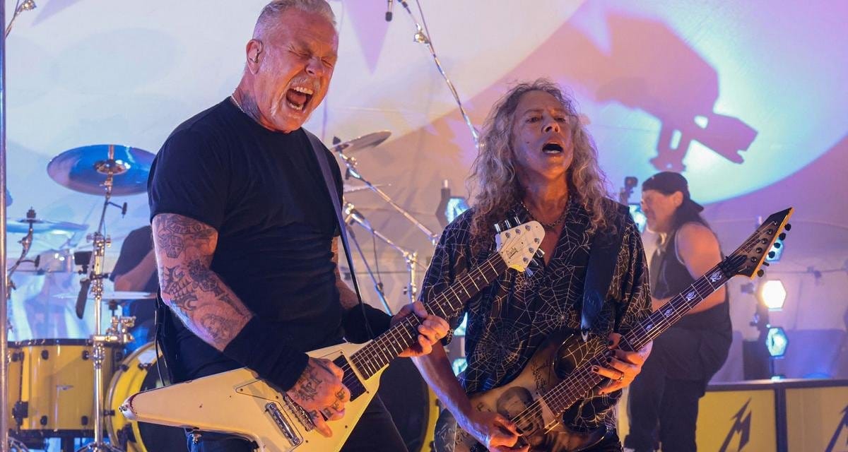 Metallica faz show íntimo para 500 fãs nos Hamptons