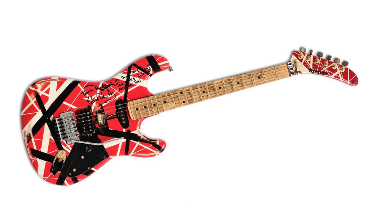 Guitarra Kramer de Eddie Van Halen vai a leilão com expectativa de mais de US$ 2 milhões