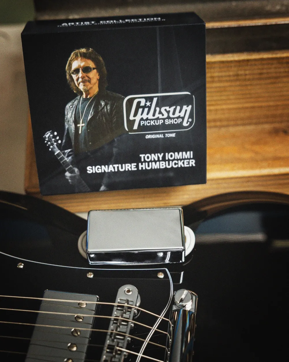 Gibson e Tony Iommi lançam captador humbucker exclusivo