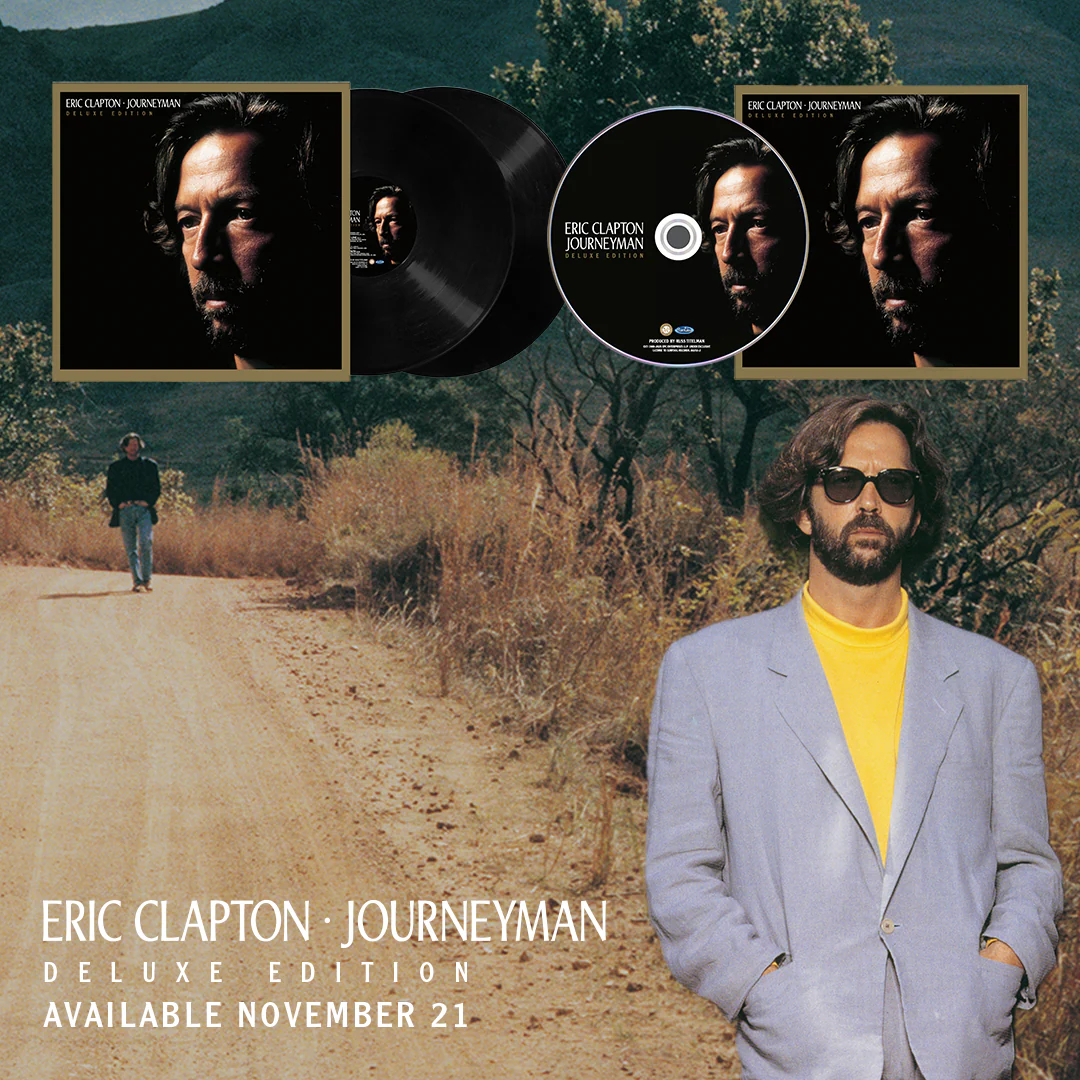 Eric Clapton relança ‘Journeyman’ em edição deluxe