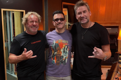 Charlie Benante grava faixa com Chad Kroeger e Sammy Hagar