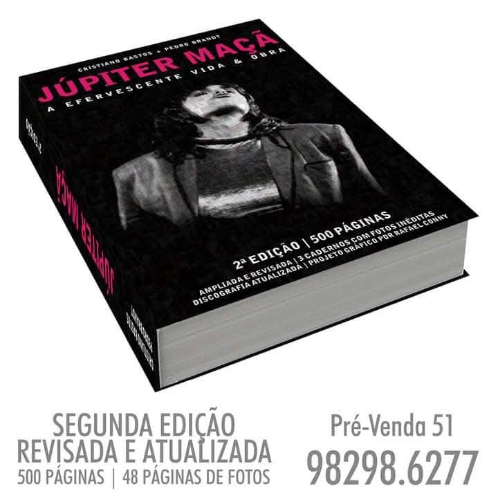 Pré-venda aberta – Biografia “Júpiter Maçã: A Efervescente Vida e Obra”
