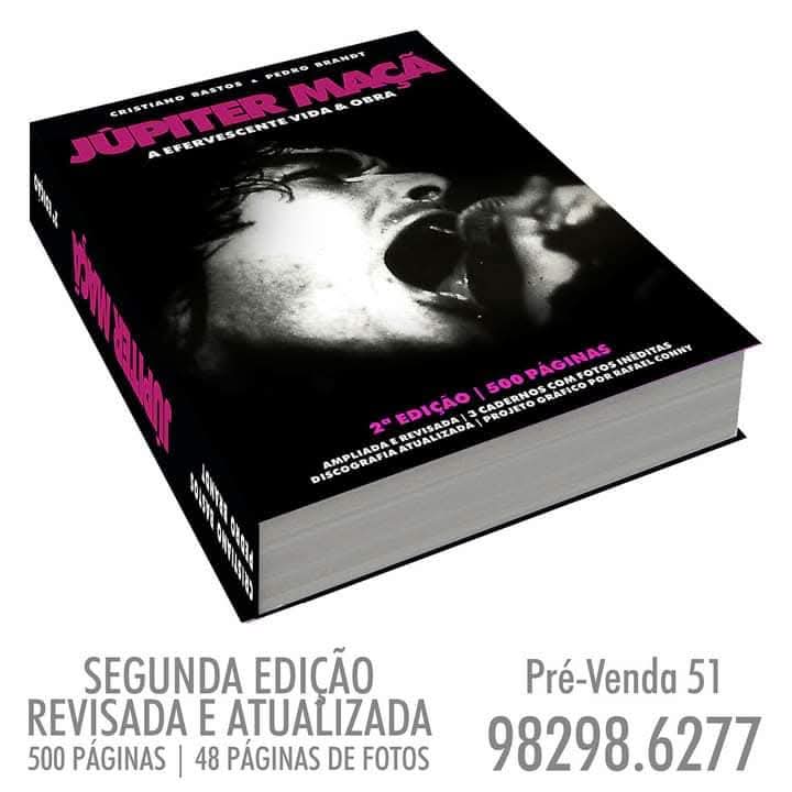 Pré-venda aberta – Biografia “Júpiter Maçã: A Efervescente Vida e Obra”